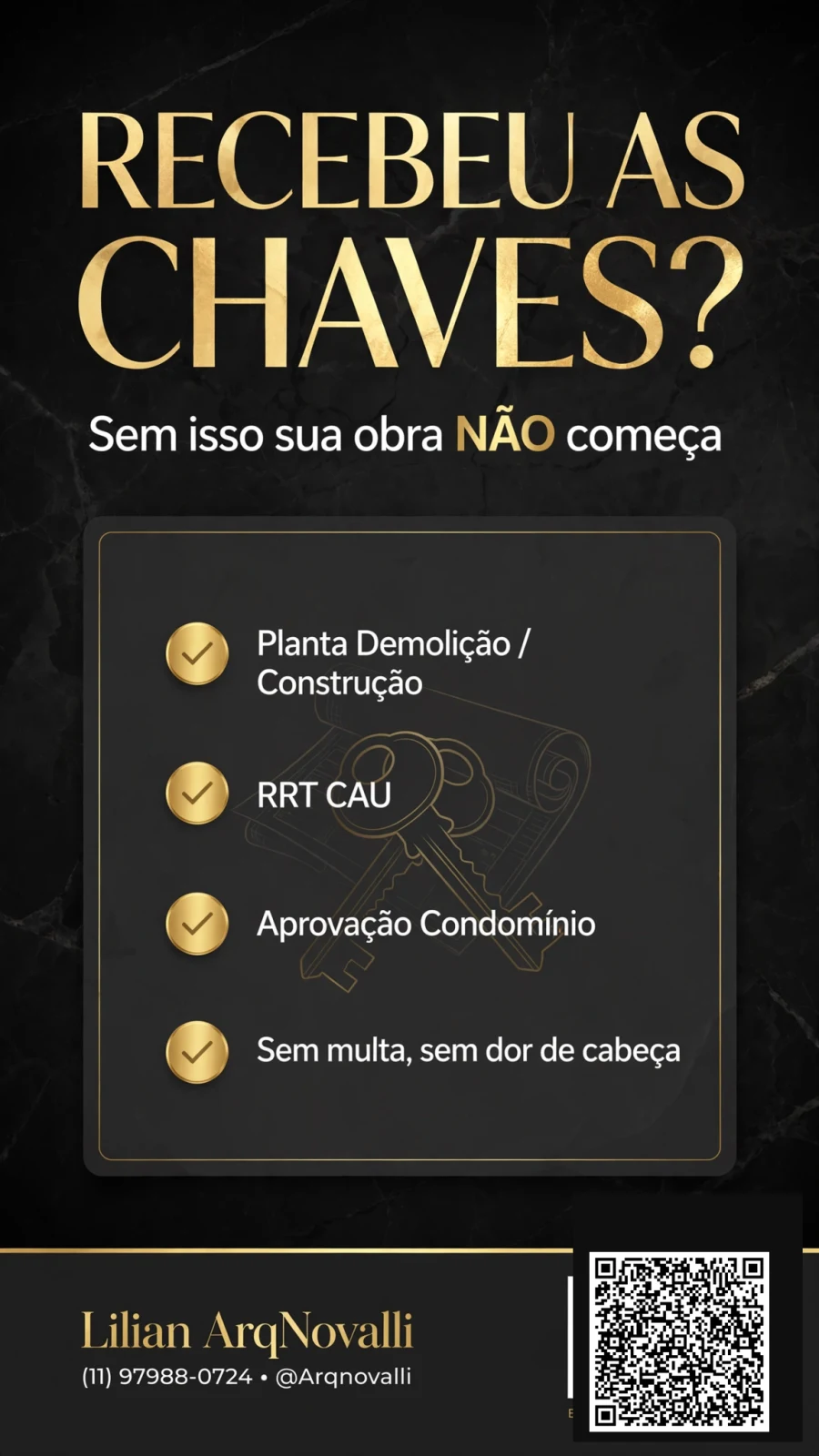 Liberação de reforma em apartamento
