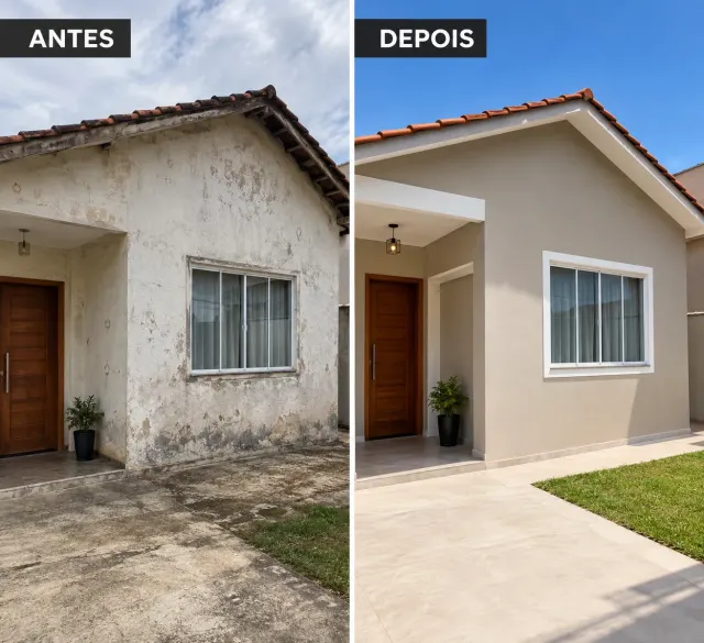 Pintura Residencial — Antes e Depois

Realizamos a preparação completa da superfície, in...